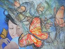Fadwa's butterflies - Daniela Lecchi - Mixed