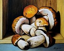 Mushrooms - Salvatore Ruggeri - Oil