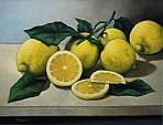 Lemons - Salvatore Ruggeri - Oil - Sold!