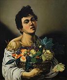 Art reproductions by Caravaggio: Fruttarolo - Salvatore Ruggeri - Oil