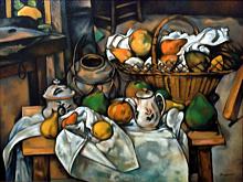 Art reproductions by Paul Cèzanne: Kitchen table - Salvatore Ruggeri - Oil