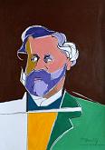  Portrait of Giuseppe Verdi - Gabriele Donelli - Acrylic