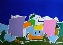 Hill homes - Gabriele Donelli - Acrylic