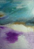 horizons - Marisa Caprara - acrylic and chalk - €