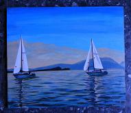 Quiet on Lake Garda - Carlo Bertani - Betrix - Acrylic