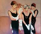 3 chic wemen - Marisa Caprara - Acrylic