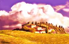 Borgo toscano - Michele De Flaviis - Digital Art
