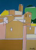 Homes in Castell'Arquato - Gabriele Donelli - Acrylic