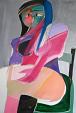 Woman sitting - Gabriele Donelli - Acrylic