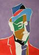 Portrait of James Joyce - Gabriele Donelli - Acrylic