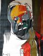 Portrait of Francis Bacon - Gabriele Donelli - Oil