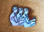 Study for the female nude - Pietro Dell'Aversana - Oil - 120€