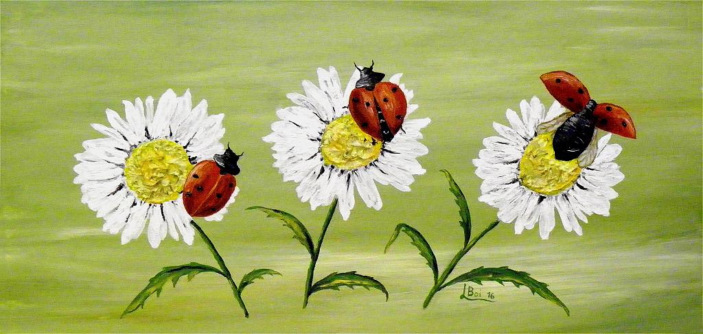 Coccinelle vendita quadro pittura ArtlyNow