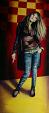 Kate Moss - Mery BLINDU - Oil - 150€