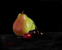 Pera e ciliege - Michele De Flaviis - Digital Art