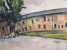  Monluè Farmhouse - Lucio Forte - Watercolor - €