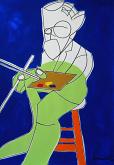 Ritratto di Henri Matisse - Gabriele Donelli - Acrilico