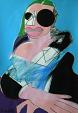 Portrait of Monna Lisa - Gabriele Donelli - Pastel and acrylic