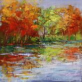 Autumn emotion - Special price  - Carla Colombo - Oil - 110€
