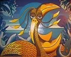 THE GOLDEN BIRD - Francesco  Venier - Acrylic