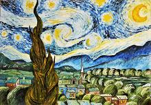 homage Van Gogh - francesco ottobre - Acrylic - 180€