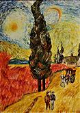 Homage Van Gogh - francesco ottobre - Acrylic - 180€