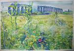 Park of the Aqueducts Rome - Ruzanna Scaglione Khalatyan - Watercolor