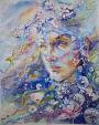 dream of spring - Ruzanna Scaglione Khalatyan - Watercolor