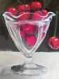 Cherries in the glass - Andrea Corradi - Oil - 200€