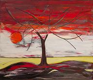 Everything is easier, leafless - Girolamo Peralta - Oil and Tempera