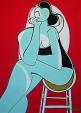 Sitting girl - Gabriele Donelli - Acrylic