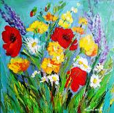  wildflowers special price - Carla Colombo - Acrylic - €