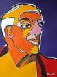 Portrait of Pablo Picasso - Gabriele Donelli - Acrylic