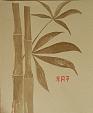 Peace bamboo - Giuseppe Iaria - Watercolor - 20€ - Sold!