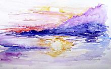  Maybe the sun special price - Carla Colombo - Watercolor - 48€