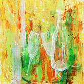 cheers to life - SPECIAL PRICE - Carla Colombo - oil acrilic  - 100€