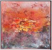  traces of a color dream - Carla Colombo - oil sabbia - €