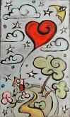 Two Hearts and.. - Luana Marchisio - Oil - 150€