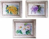  Mimosa. wisteria, peony - special offer - Carla Colombo - Watercolor - €