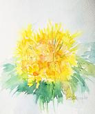  sunny yellow - Carla Colombo - Watercolor - €