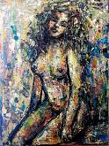 Woman - tiziana marra - Action painting