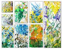  Sento nell'aria profumo di fiori  - collage  - Carla Colombo - Olio - 35€