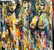 Broken women - tiziana marra - Action painting