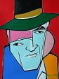 Portrait of Bernardo Bertolucci - Gabriele Donelli - Acrylic