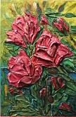 Pictosculpture, Red Roses, Speciale price  - Pietro Dell'Aversana - Acrylic - 120€