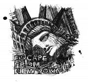 Escape from New York - Lucio Forte - China a pennino su carta - €