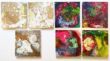  Series Cosmic Visions - Carla Colombo - Action painting - 38€