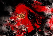 THE 7 DEADLY SINS - VICE, LUST - Ezio Ranaldi - Action painting - 600€