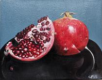 Pomegranates - Giuliana Provenzi - Oil - 90€