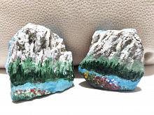 Granite stones monti series - Carla Colombo - Acrylic - 4,00€